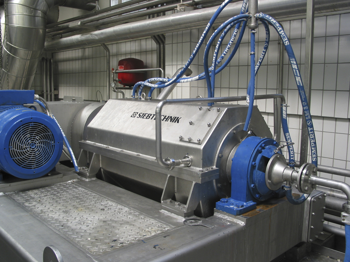 Decanter centrifuge Siebtechnik Tema Australia
