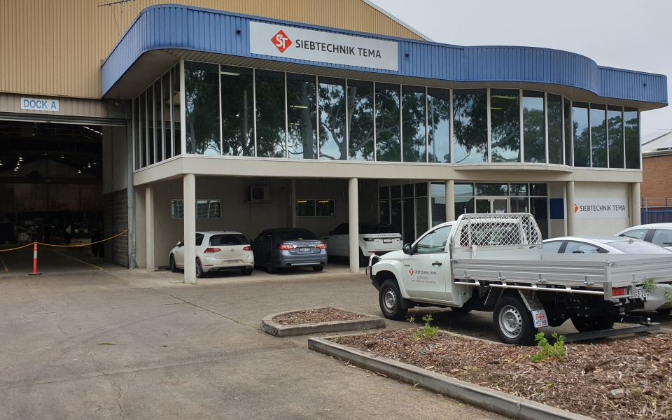 Revesby head office and factory – Siebtechnik Tema Australia