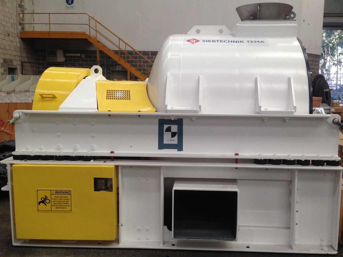 HSG vibrating centrifuge Made in Australia - Siebtechnik Tema